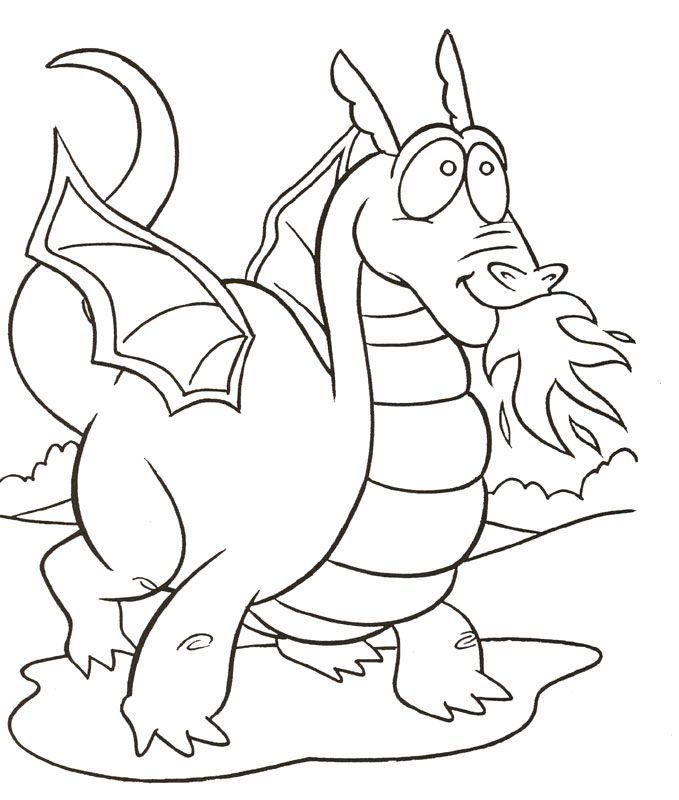 Dragon Coloring Pages