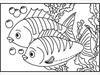 Fish 2 coloring page
