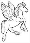 Unicorn 3 coloring page