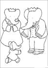 Babar coloring pages