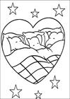 Babar kids sleeping coloring page