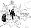 Barbapapa family coloring page