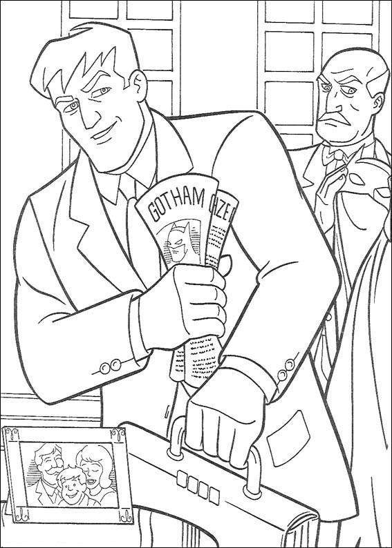 Batman 002 coloring page