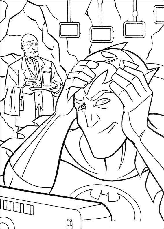 Batman 013 coloring page