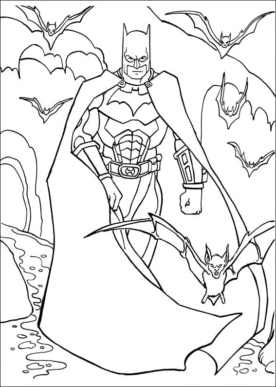 Batman 016 coloring page