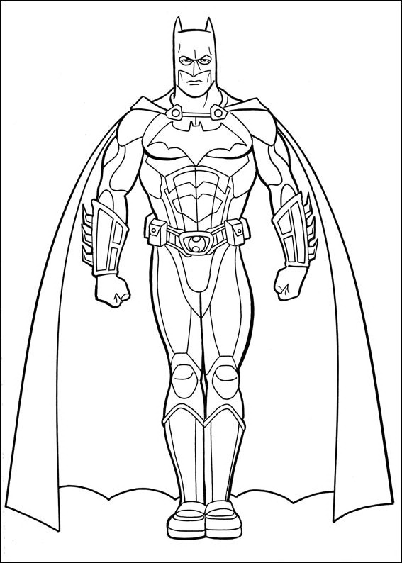 man bat coloring pages - photo #35