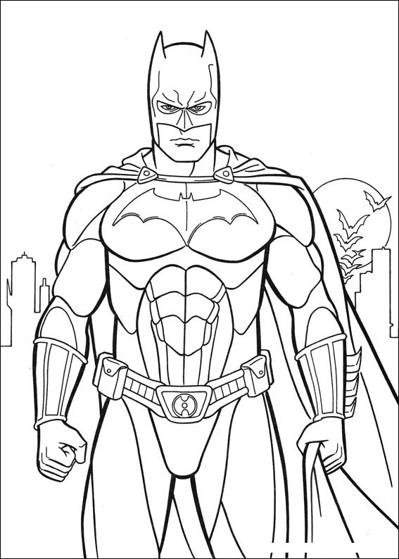 Batman 031 coloring page