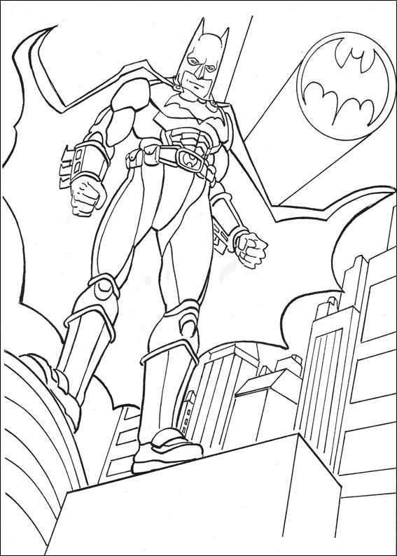 Batman 036 coloring page