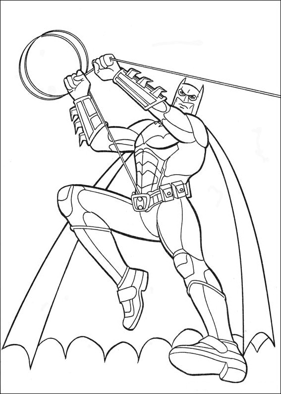 Batman 037 coloring page