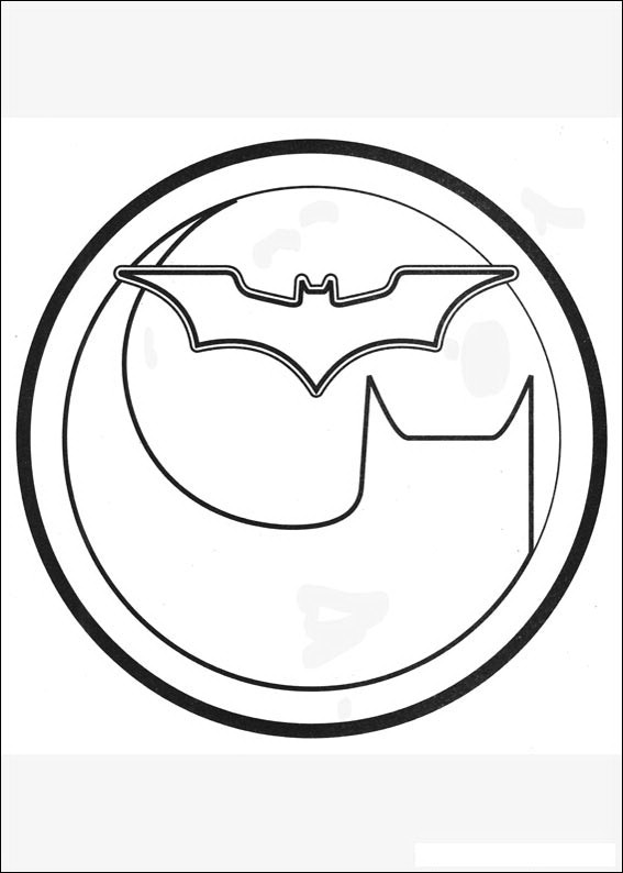 Batman 042 coloring page