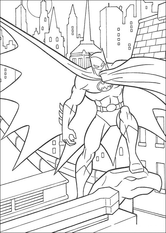 Batman 051 coloring page