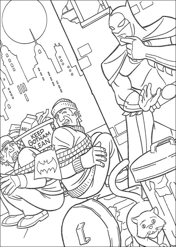 Batman 054 coloring page