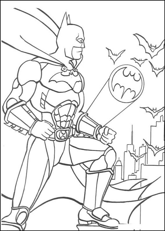 Batman 063 coloring page