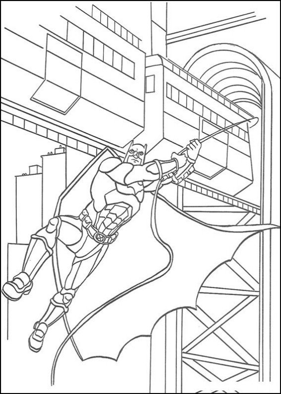 Batman 064 coloring page