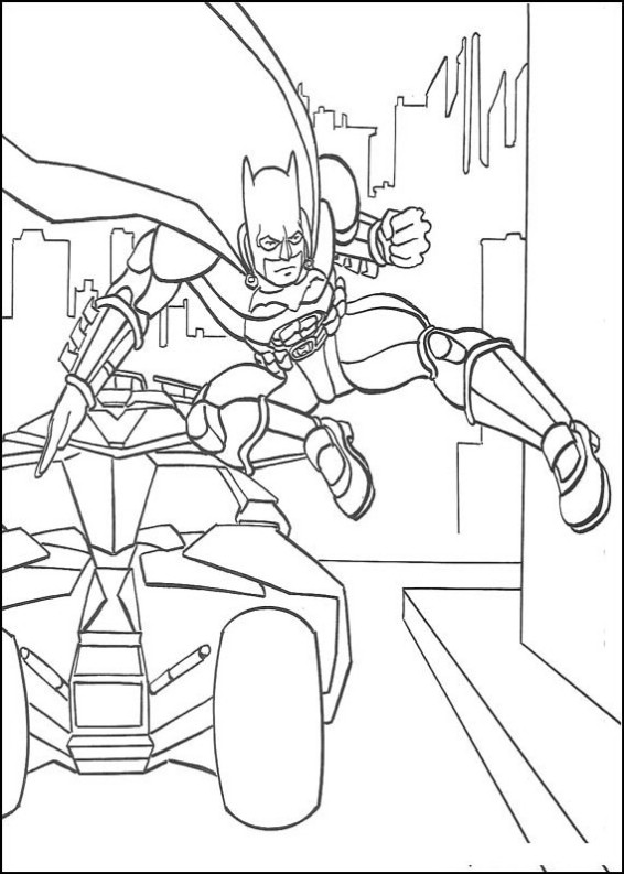 Batman 065 coloring page
