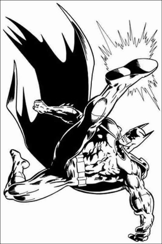 Batman 076 coloring page