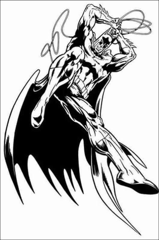 Batman 077 coloring page