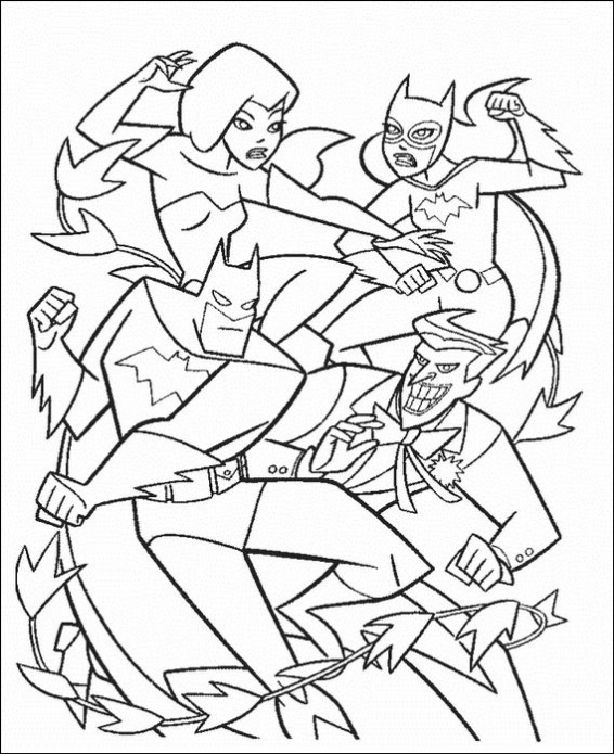 Batman 093 coloring page