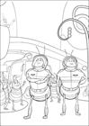 Bee Movie soldiers coloring page