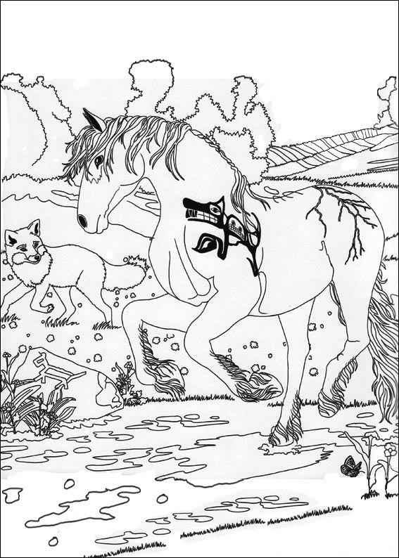 Bella Sara 2 coloring page