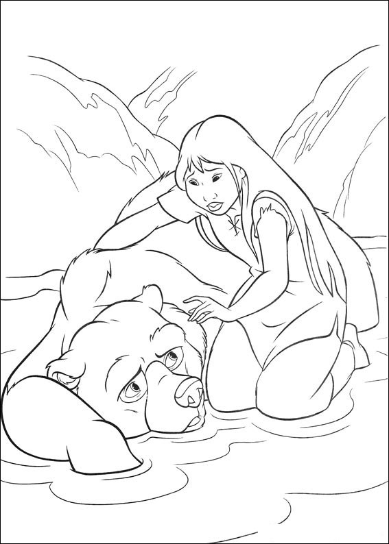 Brother Bear 2 coloring page