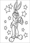 Bugs Bunnythe star coloring page