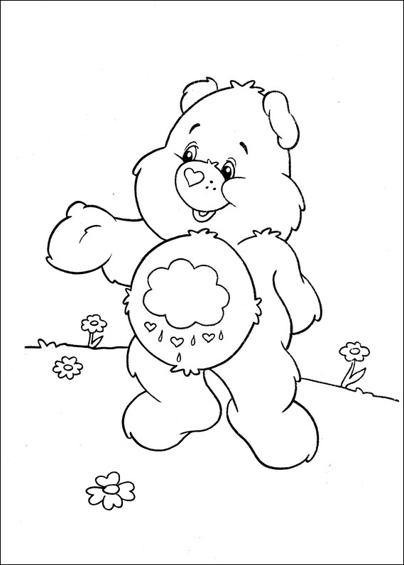 baby care bear coloring pages - photo #44