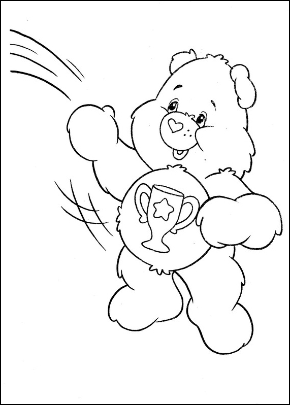 halloween care bears coloring pages - photo #22