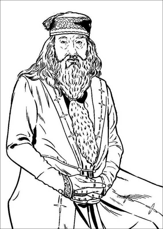 Harry Potter 008 coloring page