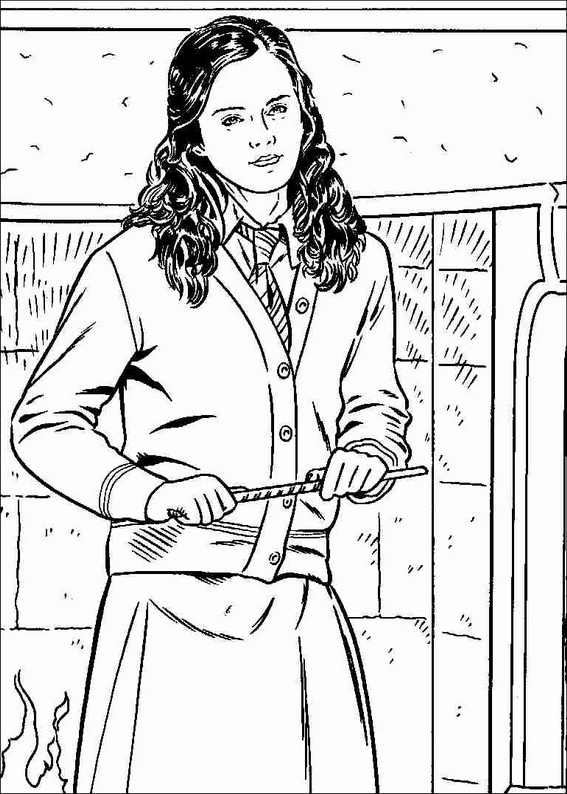Harry Potter 020 coloring page