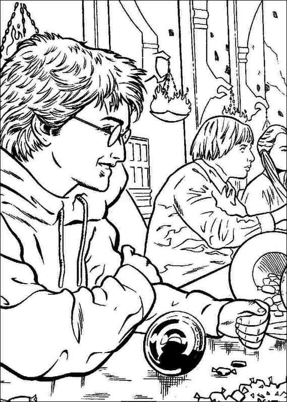 Harry Potter 036 coloring page