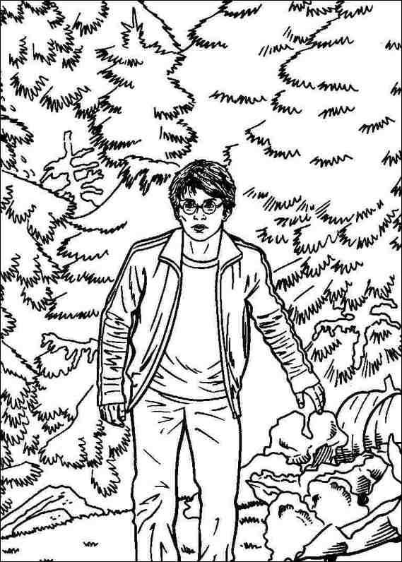 Harry Potter 047 coloring page