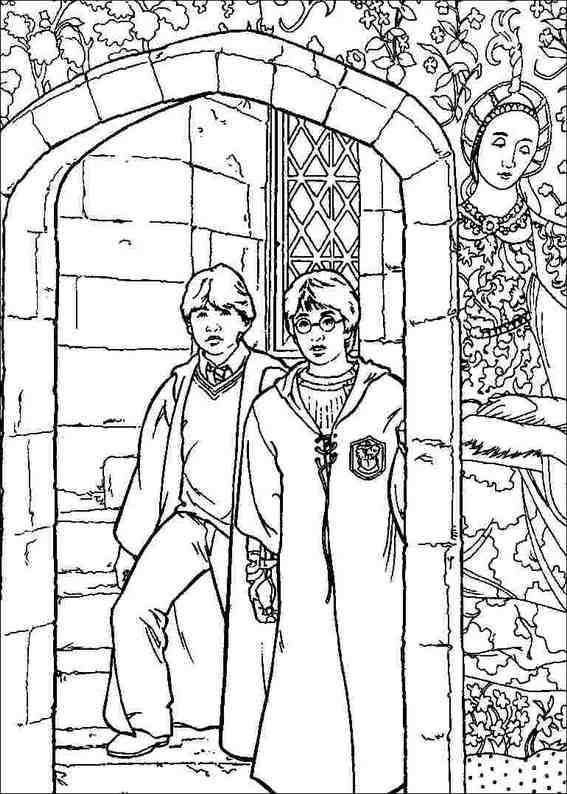 Harry Potter 057 coloring page
