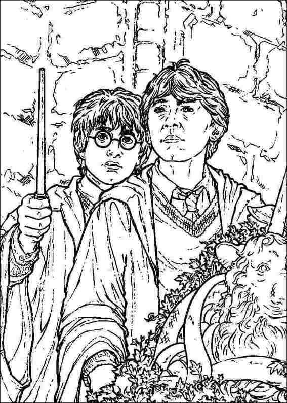 Harry Potter 059 coloring page
