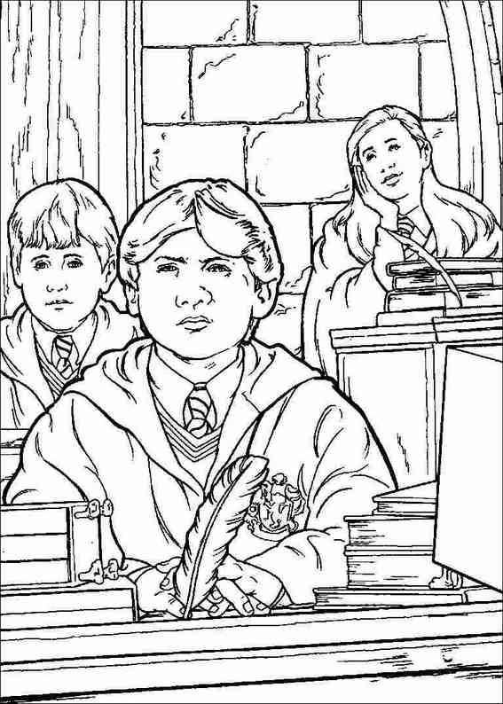 Harry Potter 061 coloring page