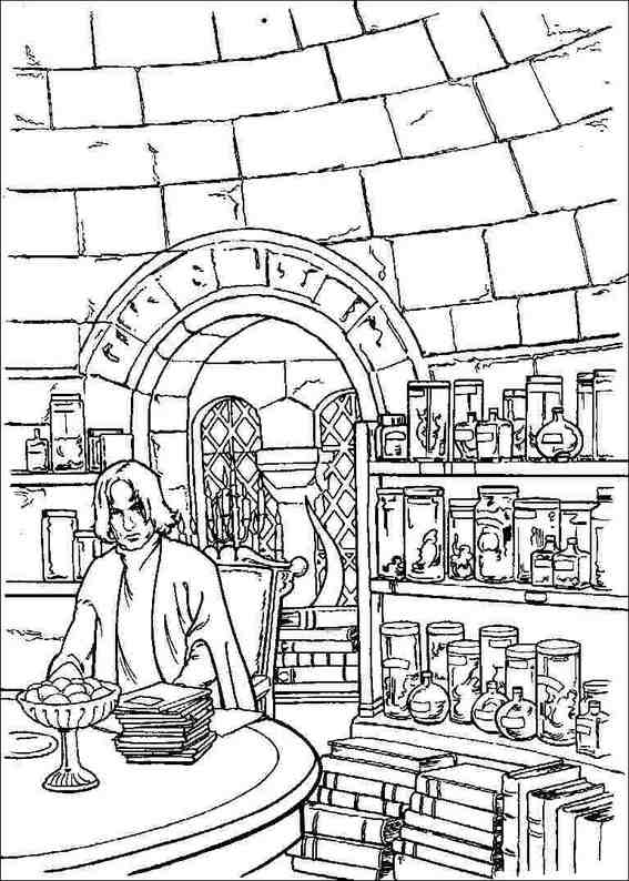 Harry Potter 068 coloring page