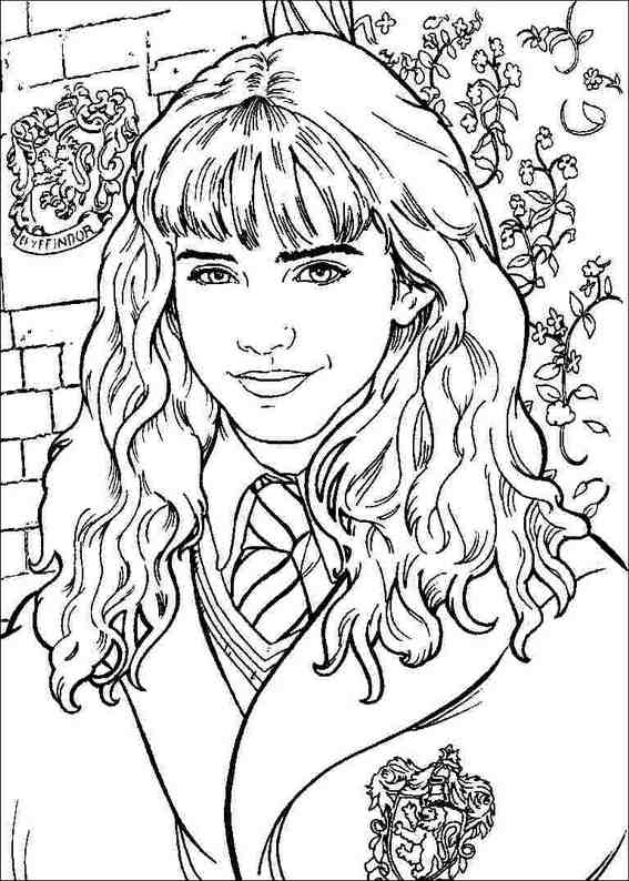 Image of harry potter coloring pages title=