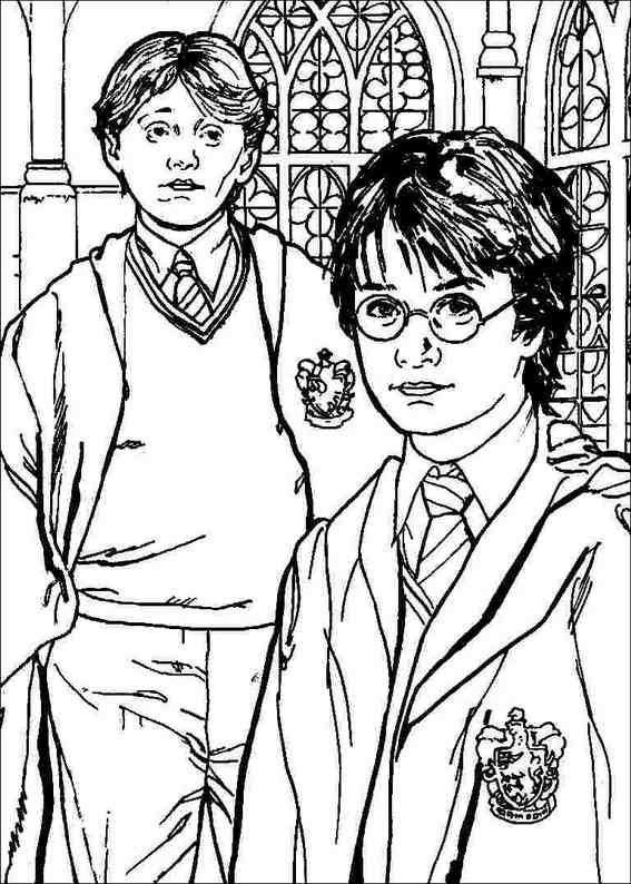 Harry Potter 073 coloring page