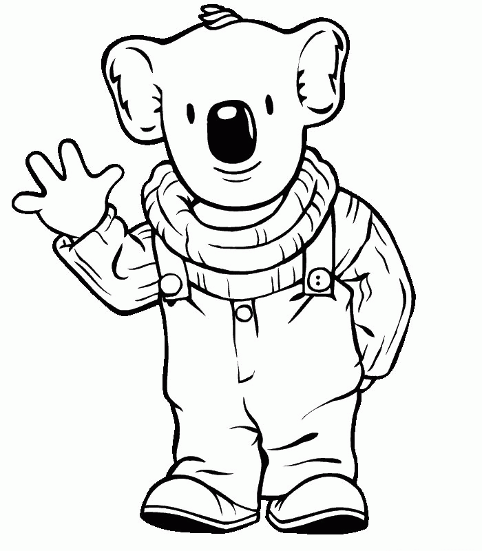 Koala Brothers 3 coloring page