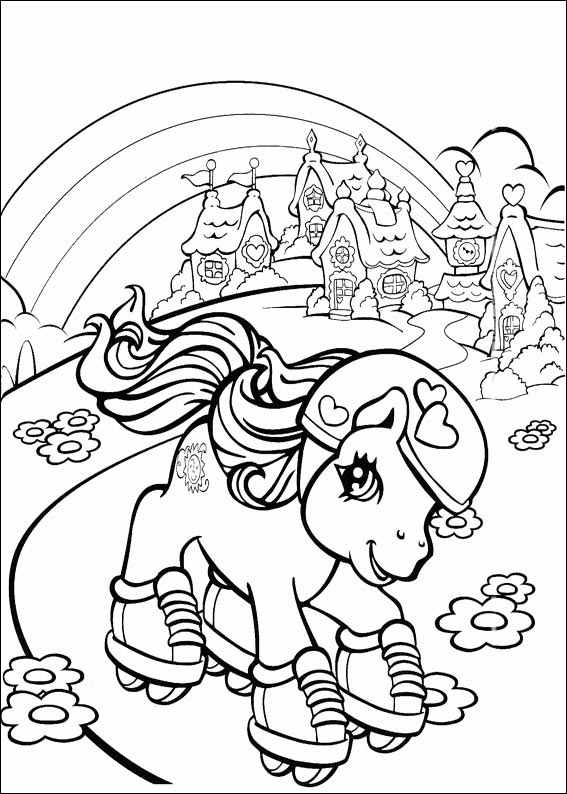Coloring Pages My Little Pony. My Little Pony 7 coloring page