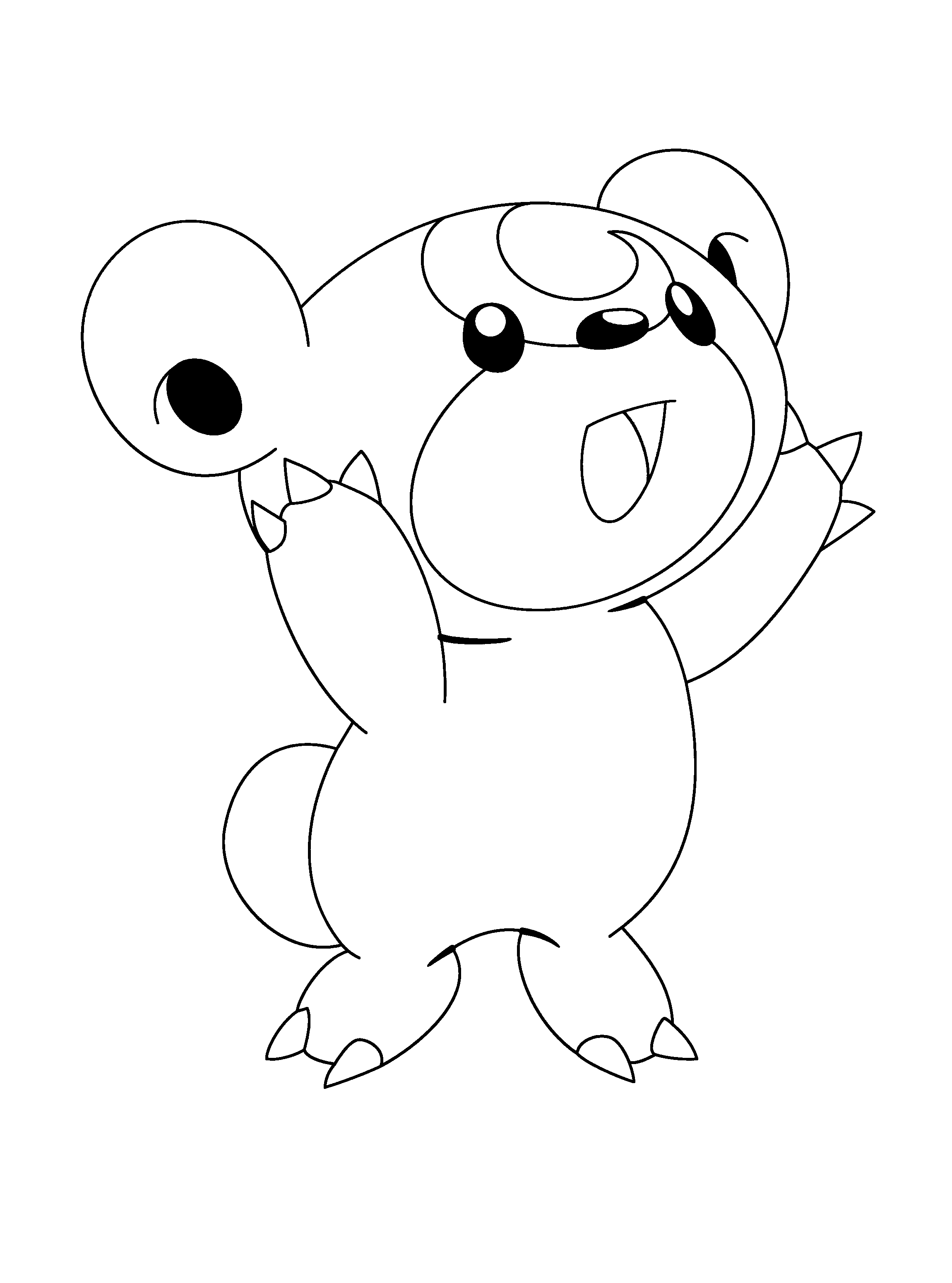 Pokemon 07 coloring page