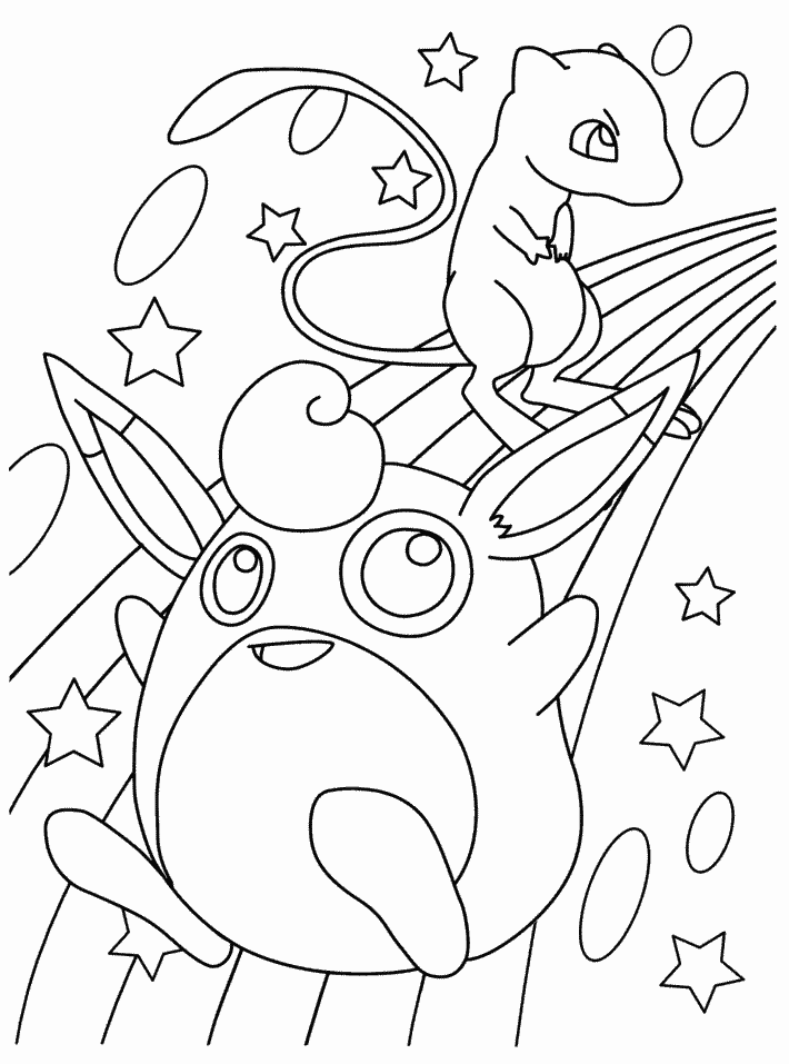 Pokemon 27 coloring page