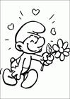 Smurfs coloring page