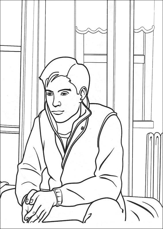 Spiderman 003 coloring page