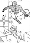 Spiderman 011 coloring page