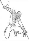 Spiderman 018 coloring page