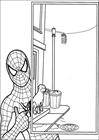 Spiderman 050 coloring page