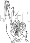 Spiderman 052 coloring page