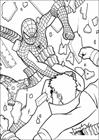 Spiderman 054 coloring page