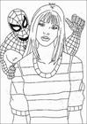 Spiderman 089 coloring page
